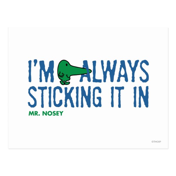 mr nosey t shirt