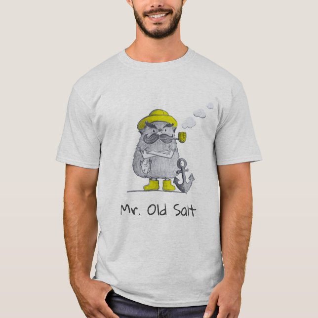 Mr Old Salt Monster/ Personalized T-Shirt (Front)