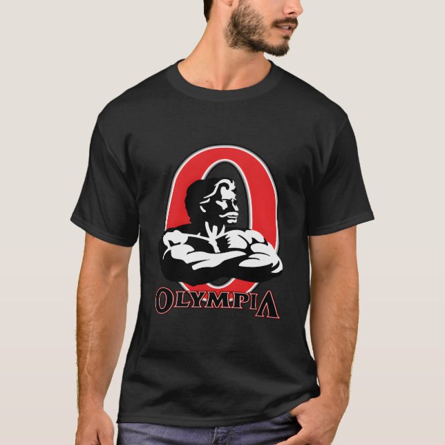 Mr Olympia Bodybuilding Fitness Gym T-Shirt (Front)