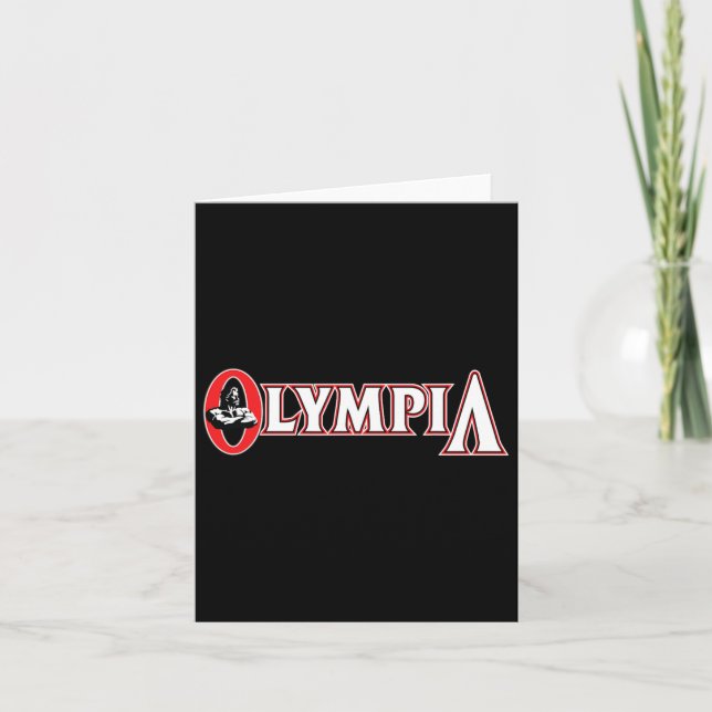 Mr Olympia For Men Women Fitness Bodybuilding 2  Card (Front)