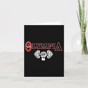 Mr Olympia For Men Women Fitness Bodybuilding 3 Card