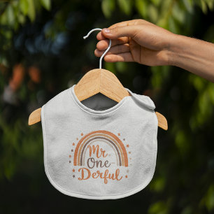 Mr one derful Baby Bib   Cute & Practical