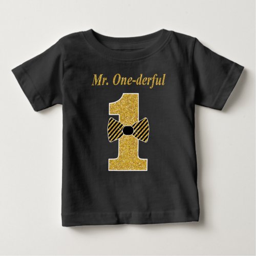 Mr ONE_derful Toddler T_shirt Mr Onederful Baby T_Shirt