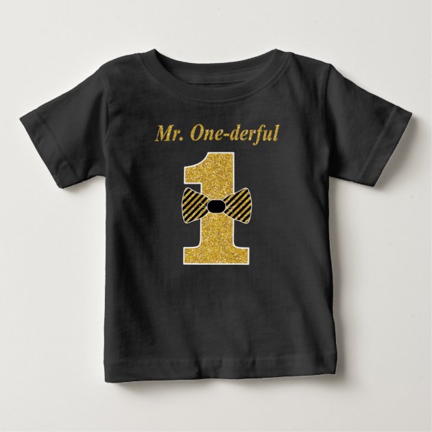 mr onederful shirt baby
