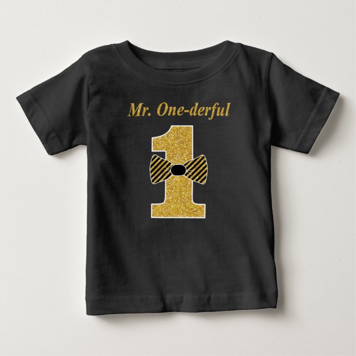 mr onederful shirt baby