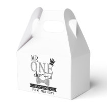 Mr. ONEderful 1st Birthday Party Favor Boxes