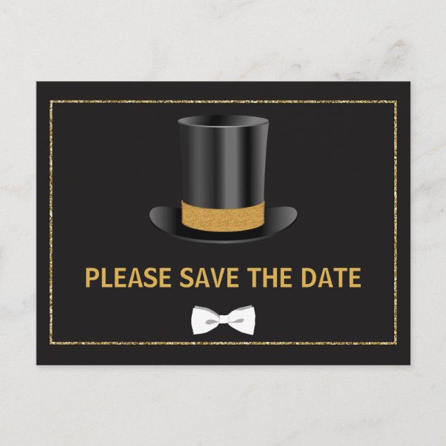 Mr ONEderful 1st Birthday Save the Date Postcards (Front)