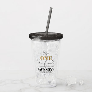Mr. Onederful Acrylic Tumbler