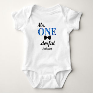 Mr. ONEderful Baby Jersey Bodysuit