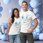 Mr Onederful Blue Cloud Family Matching Birthday T-Shirt<br><div class="desc">Show off your status as the proud parents of the birthday boy! This stylish matching set features the whimsical blue cloud and "Mr. Onederful" design. Perfect for Mom and Dad to coordinate with the birthday boy's outfit and create seamless,  stylish memories for the first birthday photo album!</div>