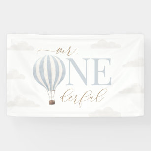 Cheap Hanging Hot Air Balloon String Banners for Wedding Birthday