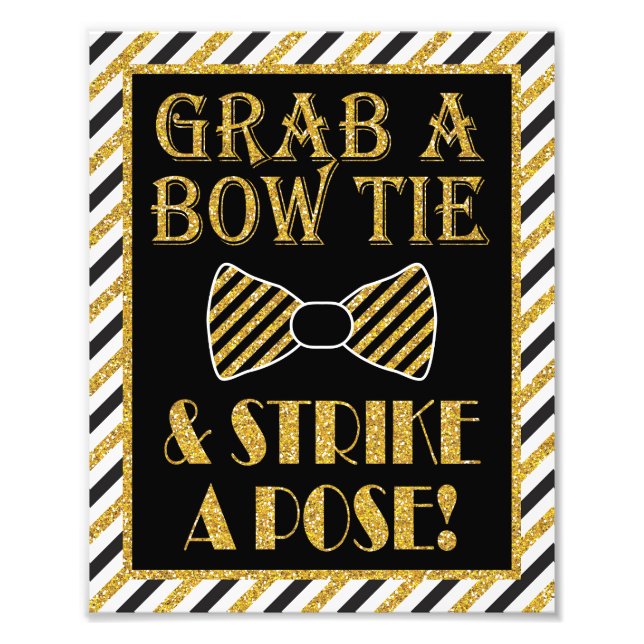 Mr. ONEderful Photo Prop Sign • 8 x10 Print (Front)