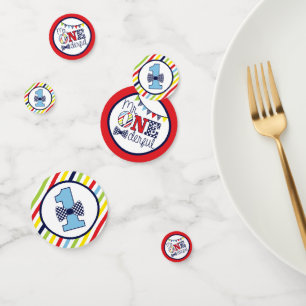 Mr. ONEderful Table Confetti in Multi Colors