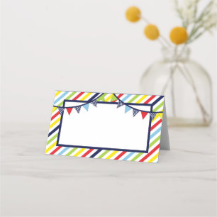 Mr. ONEderful Tent Cards   Buffet, Place Cards