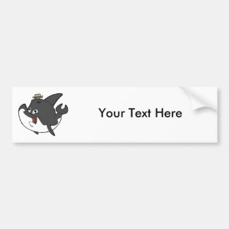 Mr. Orca Bumper Sticker