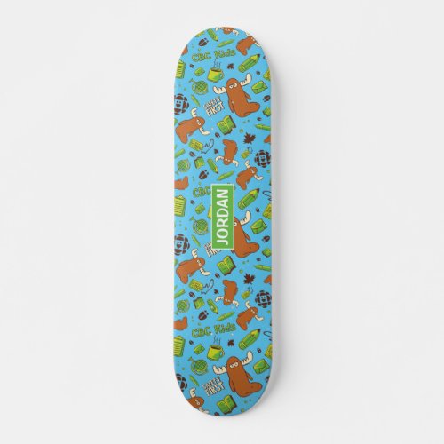 Mr Orlando Pattern Personalized Skateboard