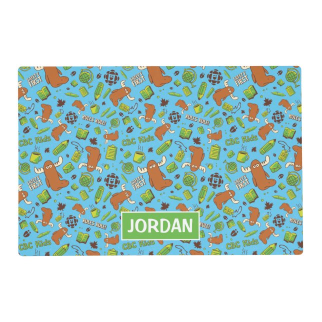 Mr. Orlando - Pattern Placemat (Front)