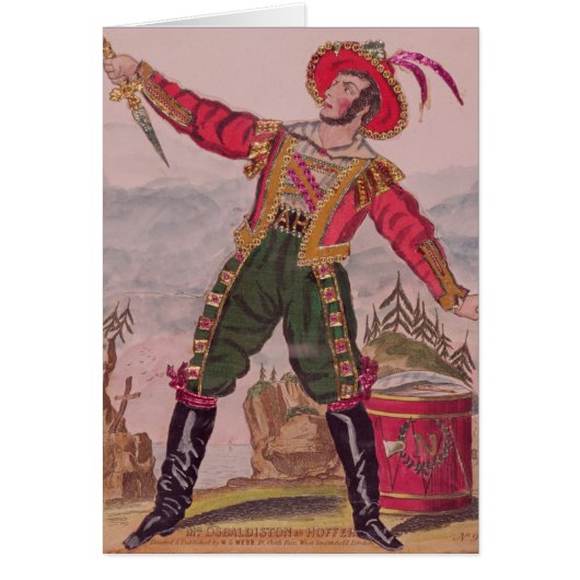 Mr. Osbaldiston as Andreas Hofer Cards (Front)