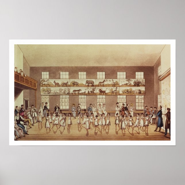 Mr Owen's Institution, New Lanark (Quadrille Danci Poster (Front)