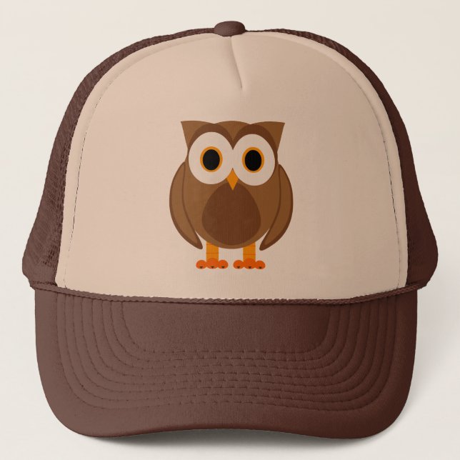 Mr. Owl Cartoon Hat (Front)