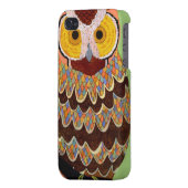 Mr. Pattern Owl iphone 4 Case (Back Left)