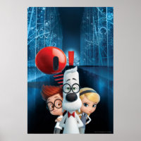 Mr. Peabody & Sherman in the Wabac Room Poster