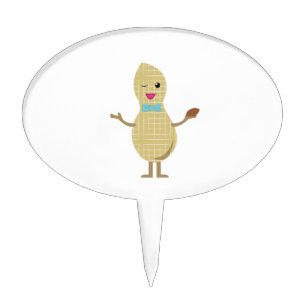 Mr. Peanut Cake Topper