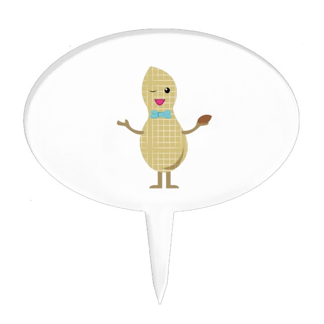 Mr. Peanut Cake Topper (Front)