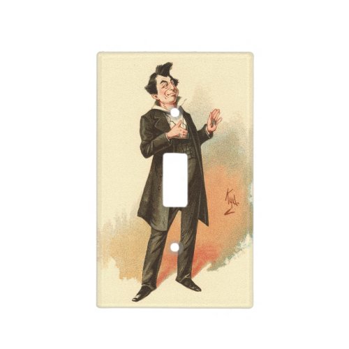 Mr Pecksniff by Kyd _ Dickens Martin Chuzzlewit Light Switch Cover