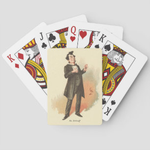 Mr. Pecksniff by Kyd - Dickens' Martin Chuzzlewit Poker Cards