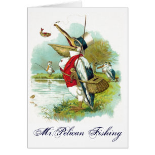 MR PELICAN FISHING CARDS