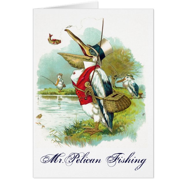 MR PELICAN FISHING CARDS (Front)