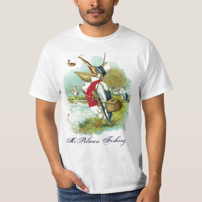 MR PELICAN FISHING T-Shirt (Front)