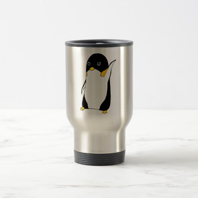Mr. Pengu Steel Mug (Center)