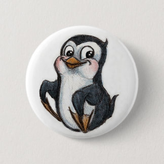 Mr. Penguin! Pinback Button
