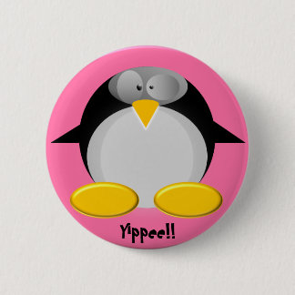 Mr.Penguin......Yippee!!! Pinback Button