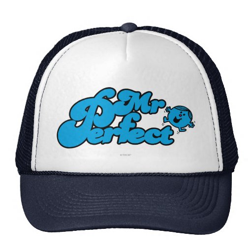 Mr Perfect Logo Mesh Hat | Zazzle