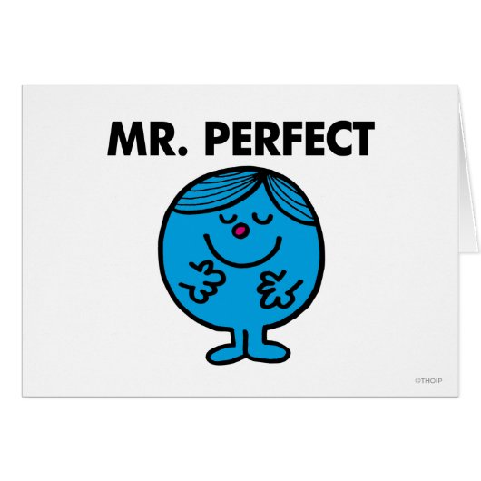 Mr. Perfect | Quietly Content Cards (Front Horizontal)