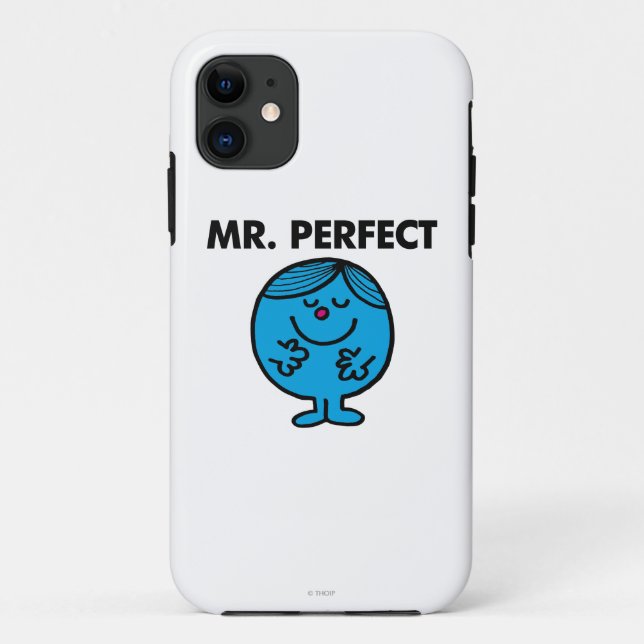 Mr. Perfect | Quietly Content Case-Mate iPhone Case (Back)