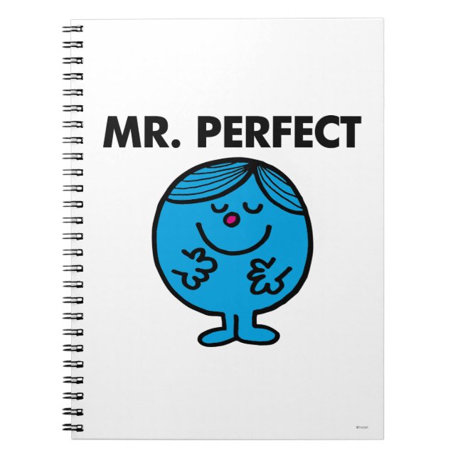 Mr. Perfect | Quietly Content Notebook (Front)