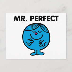 Mr. Perfect   Quietly Content Postcard