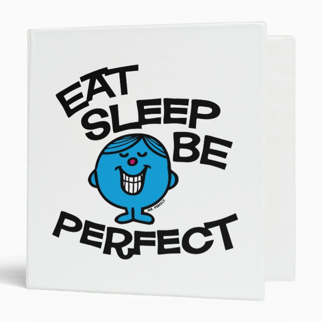 Mr. Perfect's Plan For Life Binder (Front/Inside)