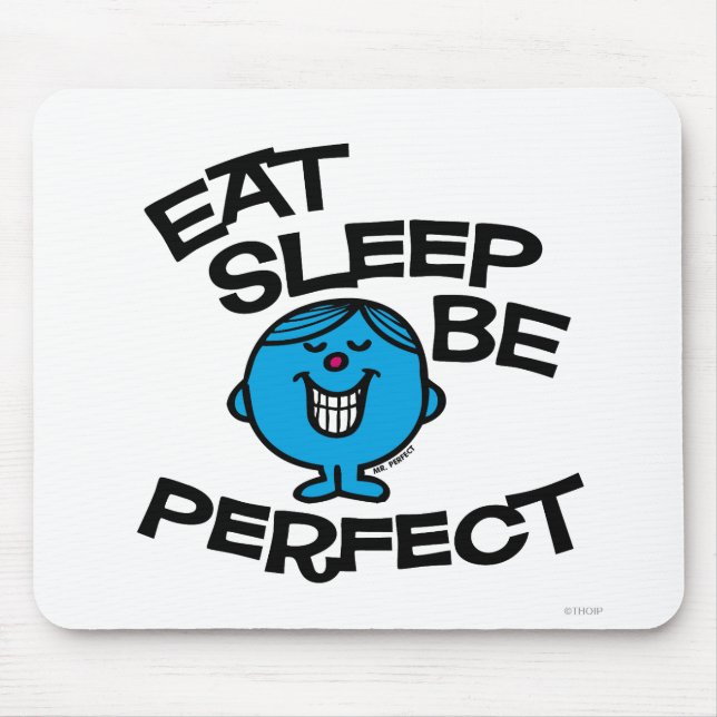 Mr. Perfect's Plan For Life Mouse Pad (Front)