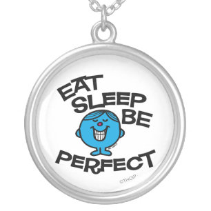 Mr. Perfect's Plan For Life Silver Plated Necklace