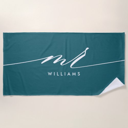 Mr  Personalized Groom Beach Towel