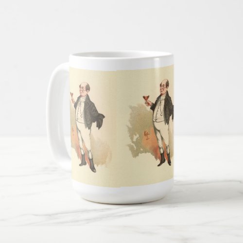 Mr Pickwick by Kyd Dickens The Pickwick Papers Coffee Mug