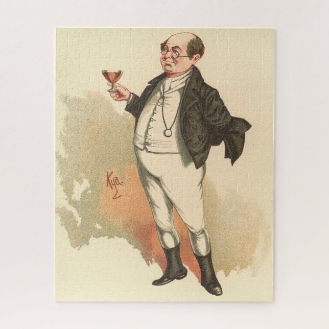 Mr. Pickwick by Kyd, Dickens' The Pickwick Papers Jigsaw Puzzle (Vertical)