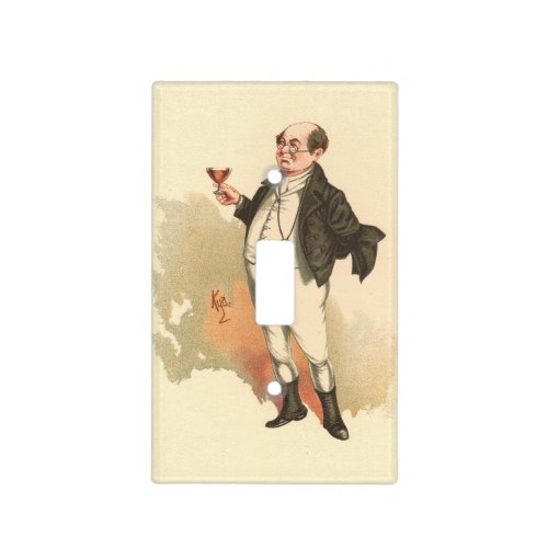 Mr Pickwick by Kyd Dickens The Pickwick Papers Light Switch Cover