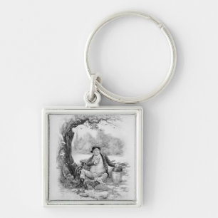 Mr Pickwick, from 'Charles Dickens: A Gossip about Keychain