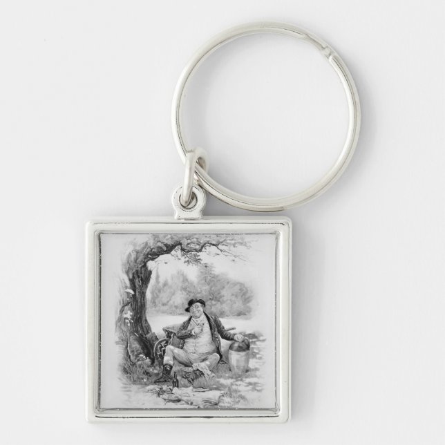 Mr Pickwick, from 'Charles Dickens: A Gossip about Keychain (Front)